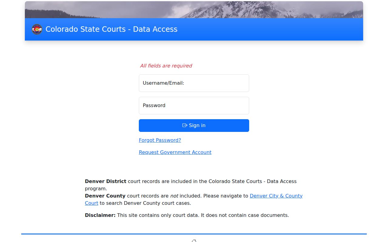 Kit Carson County civil docket Colorado Courts E-Filing access