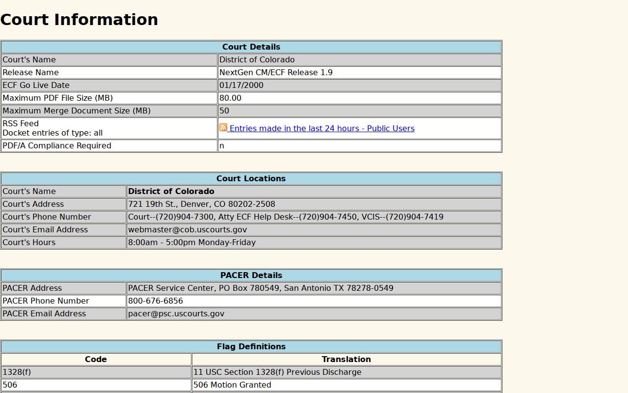 Seibert court docket distinction from bankruptcy CM ECF